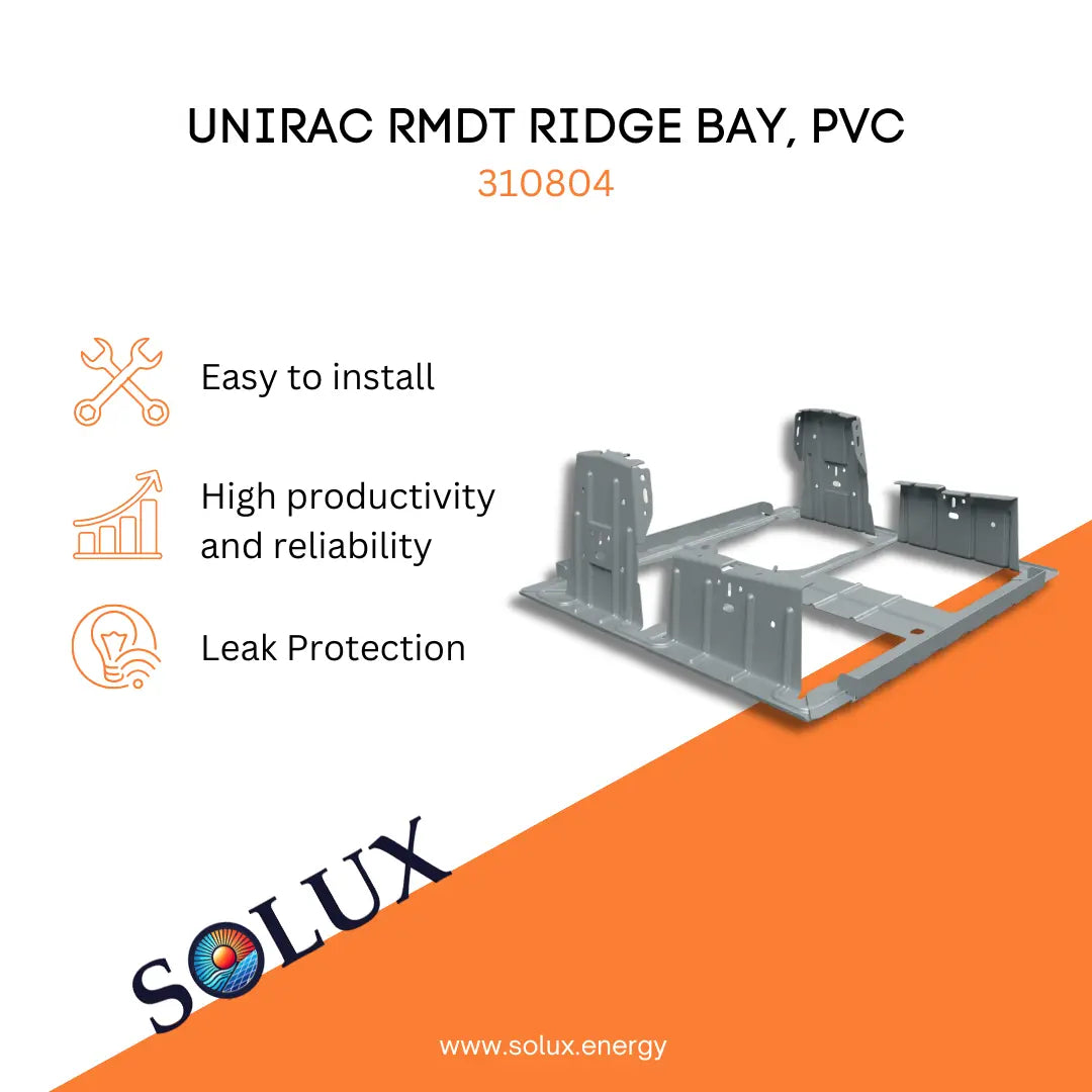 This is an image of Unirac RMDT RIDGE BAY PVC 310804